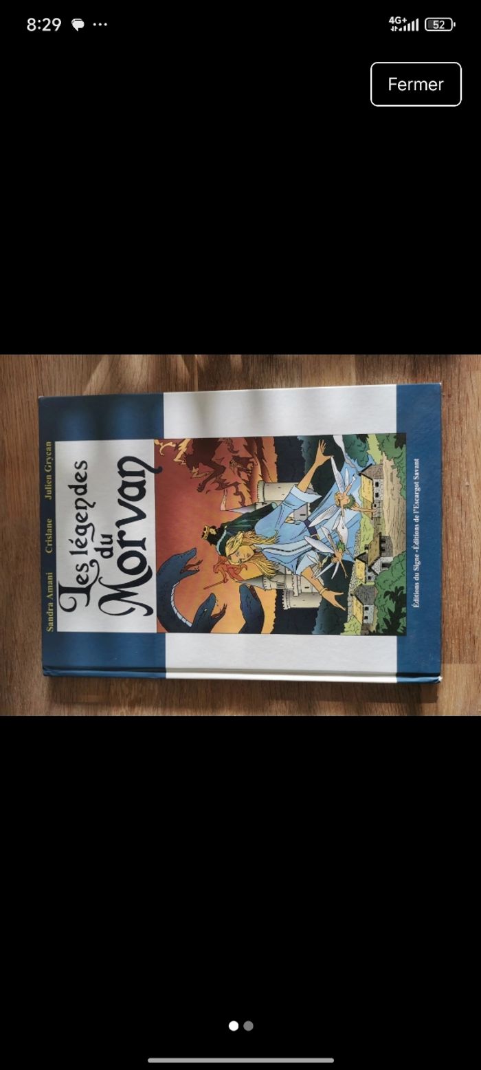 Bd les légendes du morvan