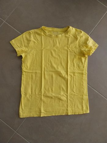 Tee shirt jaune T10A
