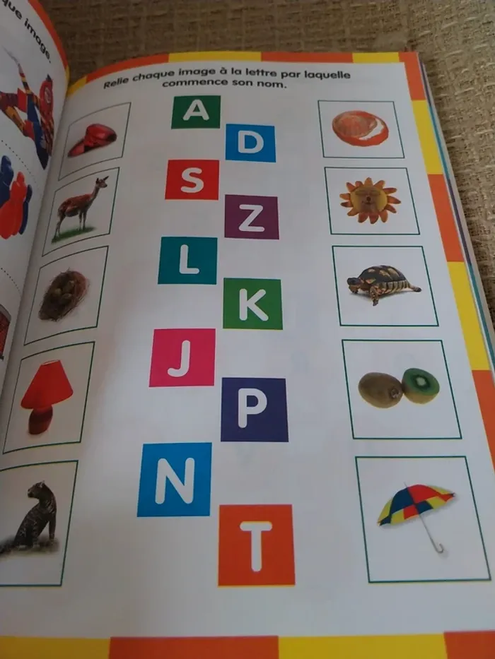 J'apprends et j'ecris avec les images-Les Lettres et Nombres de 1 à 100 - photo numéro 4