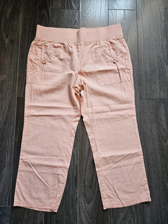 Pantalon Coupe Droite 7/8ème Blancheporte Taille 48 🩷