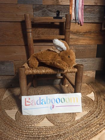 Peluche lapin Nicotoy tbe