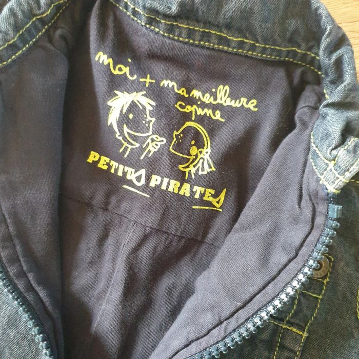 💚 Combinaison 12 mois Petits pirates #emyfleury_12moisgarçon - photo numéro 4