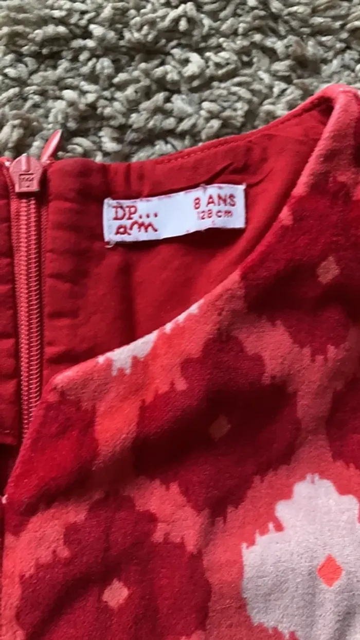 Robe en velours 8 ans - photo numéro 2