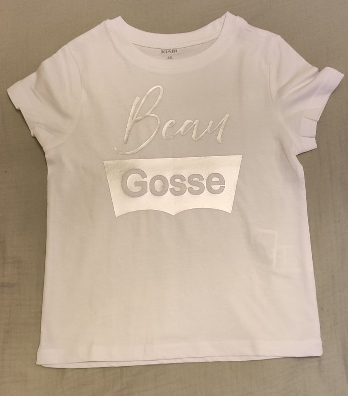 T-shirt enfant belle gosse beau gosse - photo numéro 3