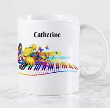 Mug musique personnalisé