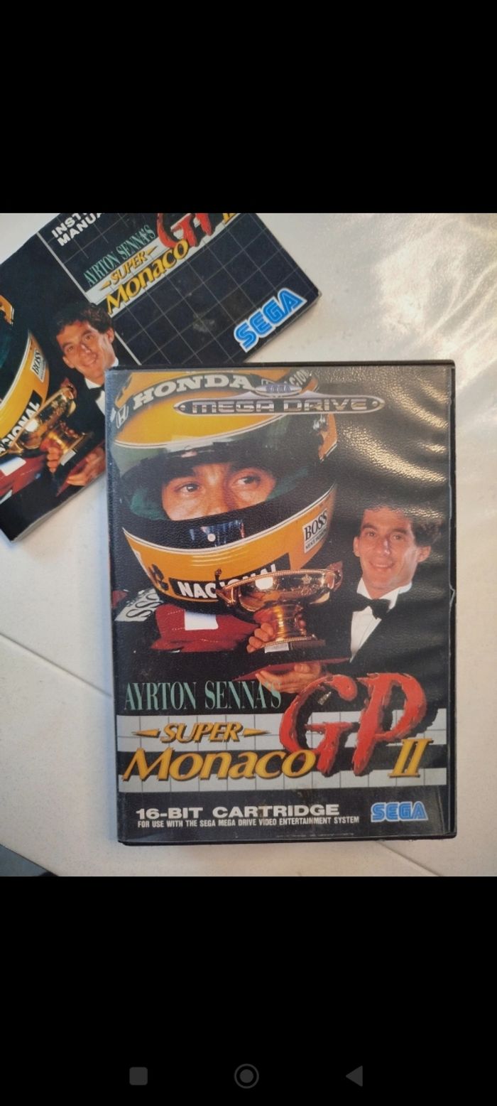 Ayrton Senna 's super monaco gp 2 Megadrive sega Genesis - photo numéro 7