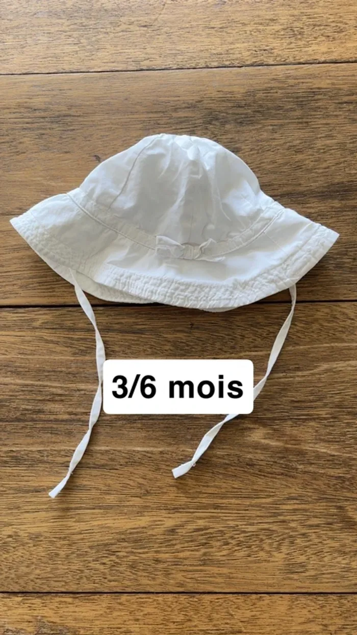 Chapeau Vertbaudet 3/6 mois