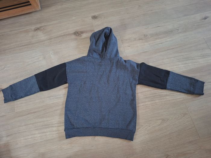 Sweat-shirt/pull à capuche gris/noir "Power of rock" Firefly 12 ans - photo numéro 3