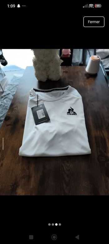 Tee shirt le coq sportif taille M 