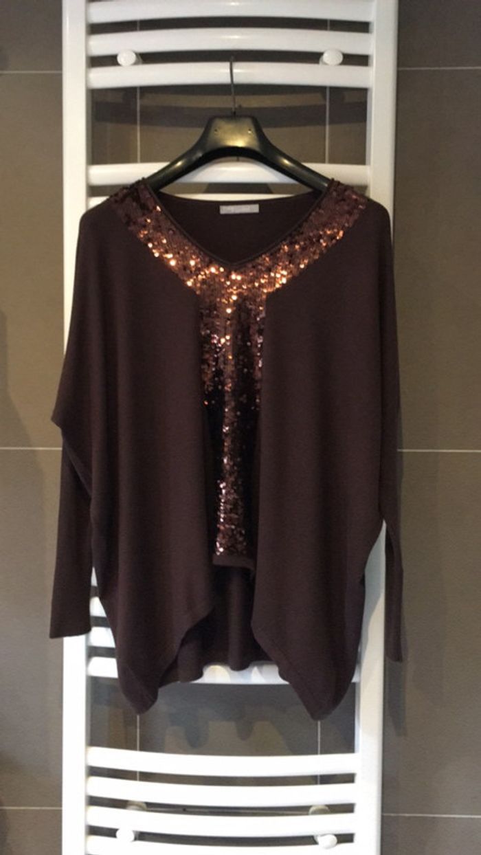 Pull à sequins Taille 38
