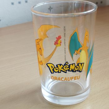 Verre à moutarde collection Pokémon Dracaufeu