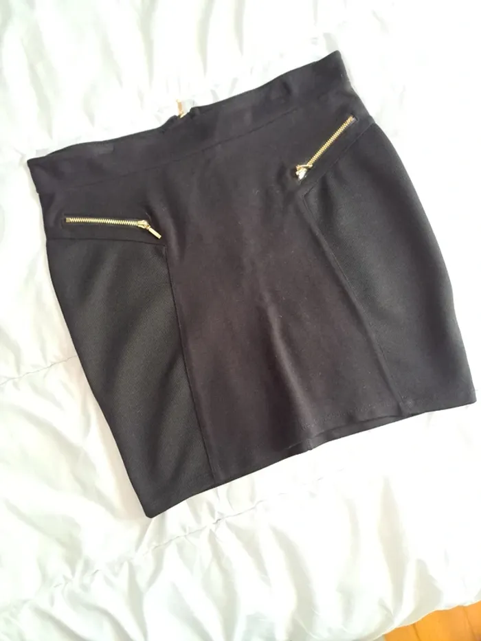 Jupe noire chic M