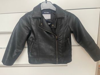Veste en simili cuir