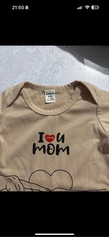 Pyjama léger I love you mom