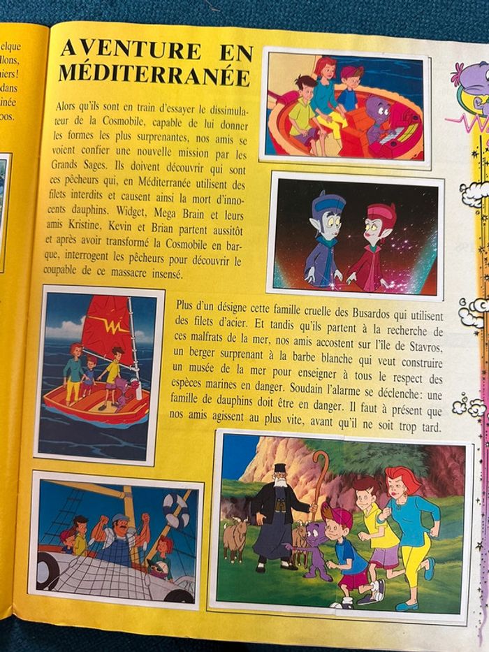 Album Panini complet Widget l’extra-terrestre extraterrestre Megabrain autocollants livre stickers - photo numéro 7