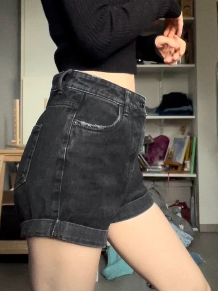 Short jean Pimkie noir - photo numéro 4