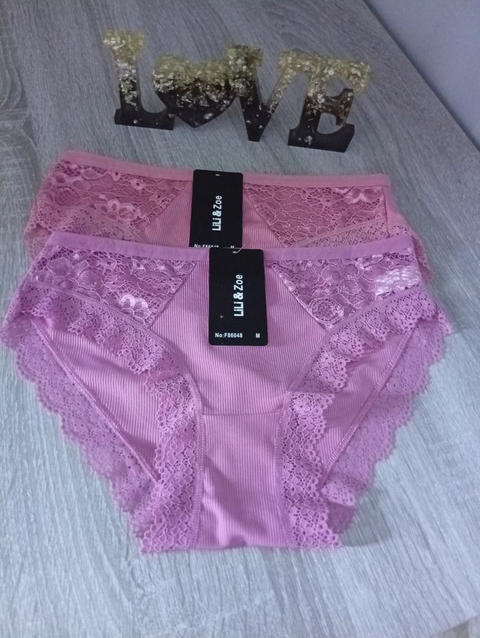 Lot de 2 culottes taille M