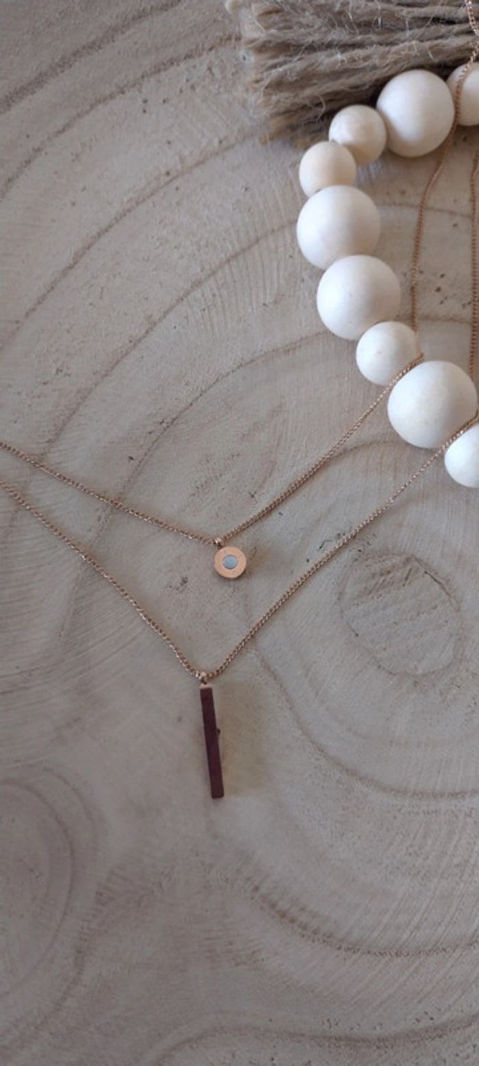 Collier double nacre - photo numéro 3