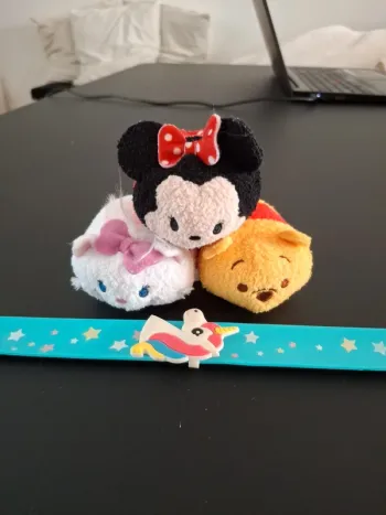 Tsum Tsum Disney Minnie, Marie des Aristochats et Winnie l'ourson très bon état