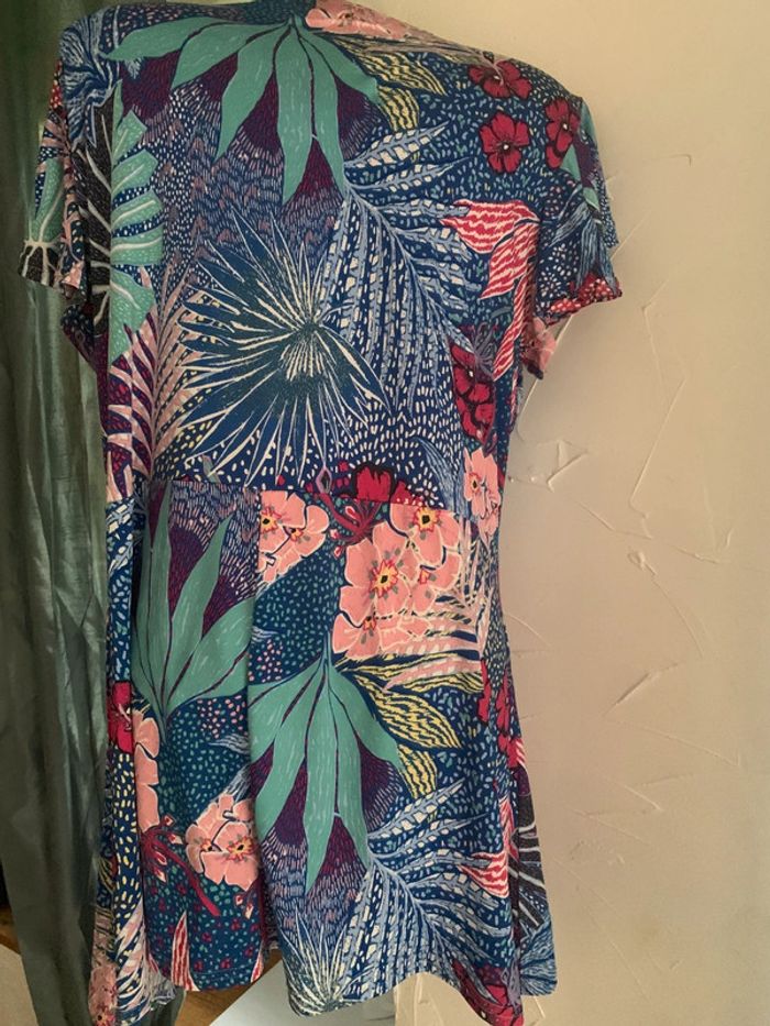 Blouse Afibel taille 46-48 colorée - photo numéro 9