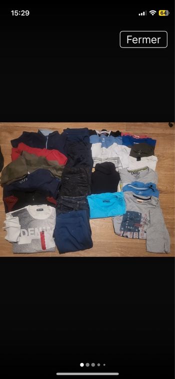 Garçon hiver taille 14 ans lot 23 pièces
