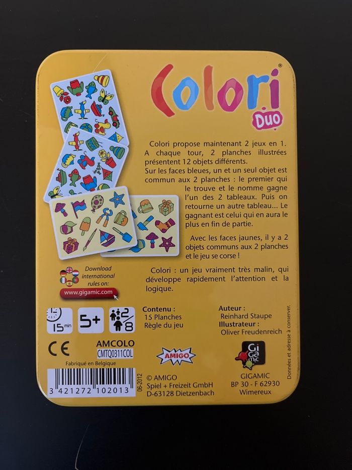 Jeux Colori Duo - photo numéro 6