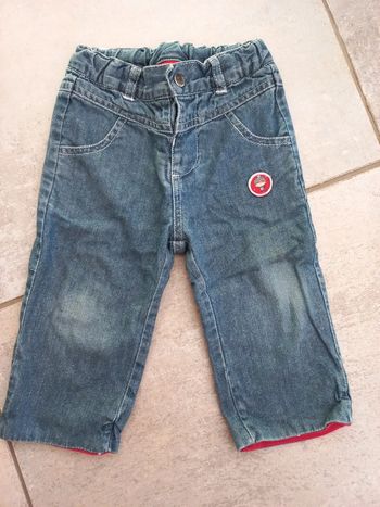 Jean fille 12 mois Tissaia