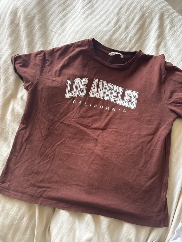 TEE shirt Los Angeles 11-12 ans SHEIN - photo numéro 3
