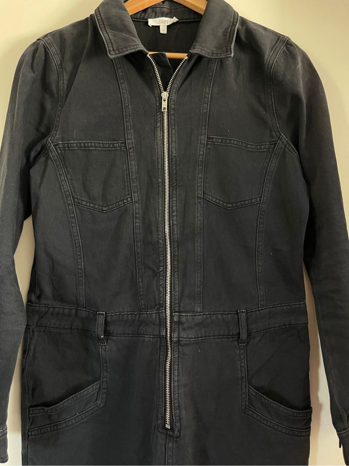 Combinaison en denim Jakes – Taille 38 – Bleu marine foncé / Noir - photo numéro 3