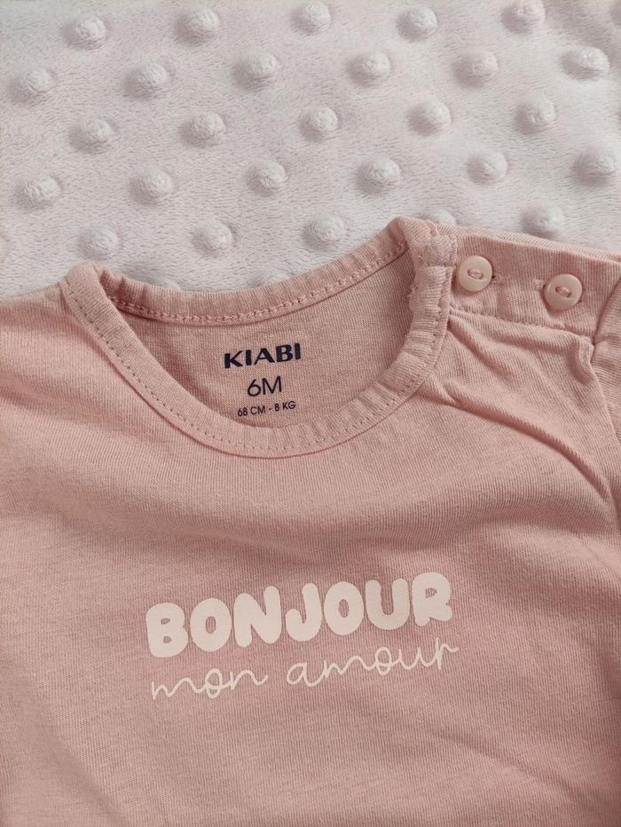 Lot de 3 sweatshirts manches longues Kiabi taille 6 mois - photo numéro 6