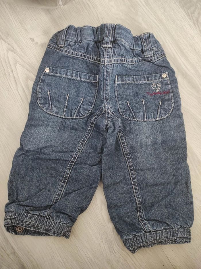 Jean hiver fille 12 mois - photo numéro 2