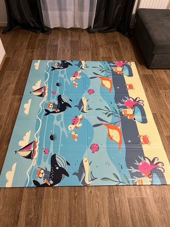 Tapis de jeu pliable réversible bébé neuf