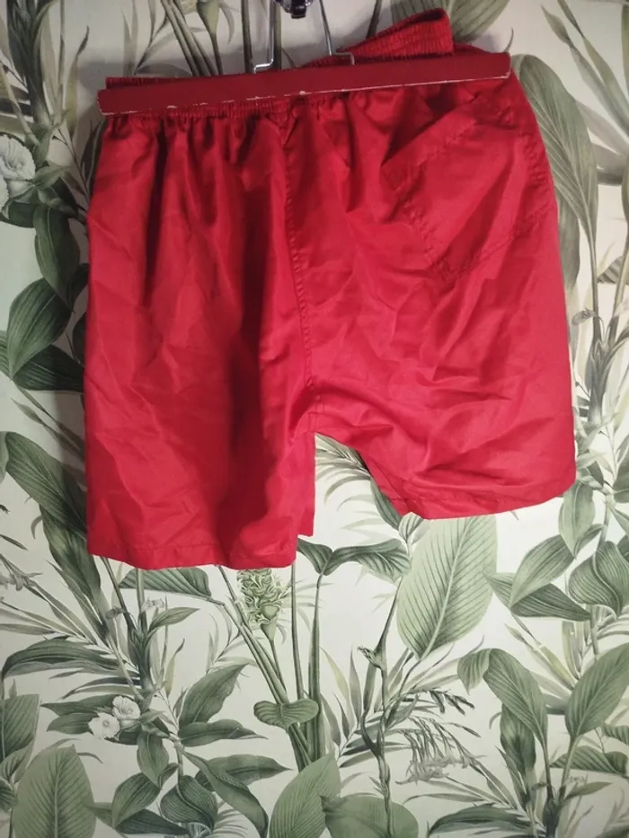 Short de bain rouge taille unique - photo numéro 8