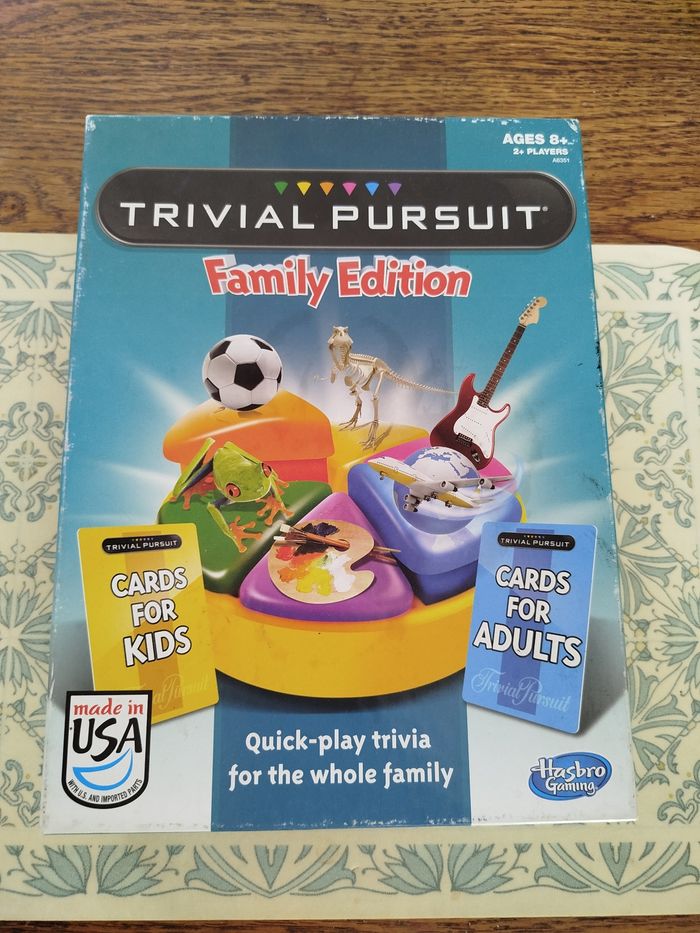 Trivial pursuit Familly édition