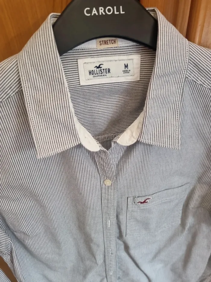 Chemise à rayures hollister - photo numéro 2