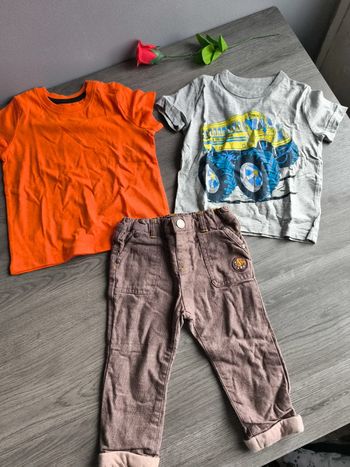 Lot de vêtement 86cm garçon