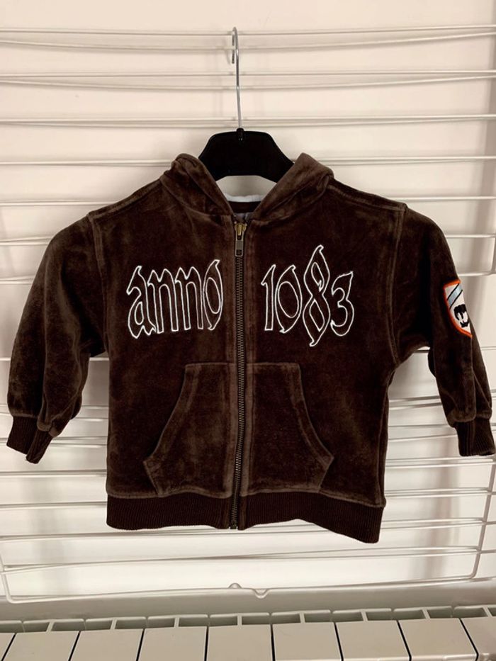 Gilet zippé 12/18 mois