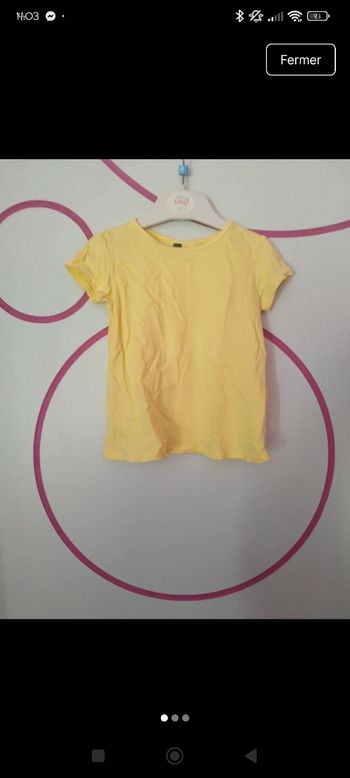 Tee shirt in extenso 86 cm