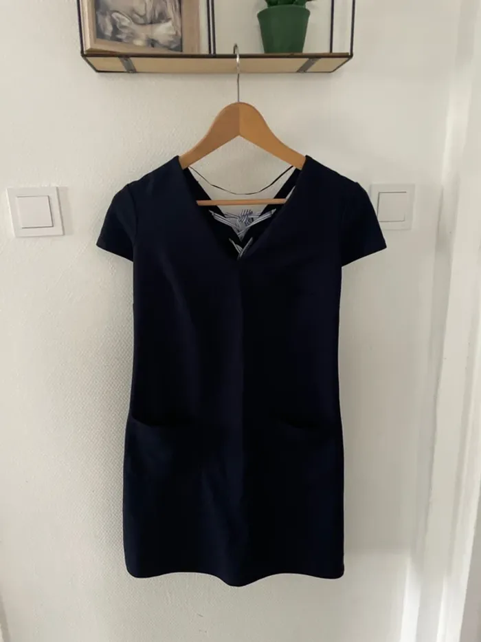 Robe bleu marine