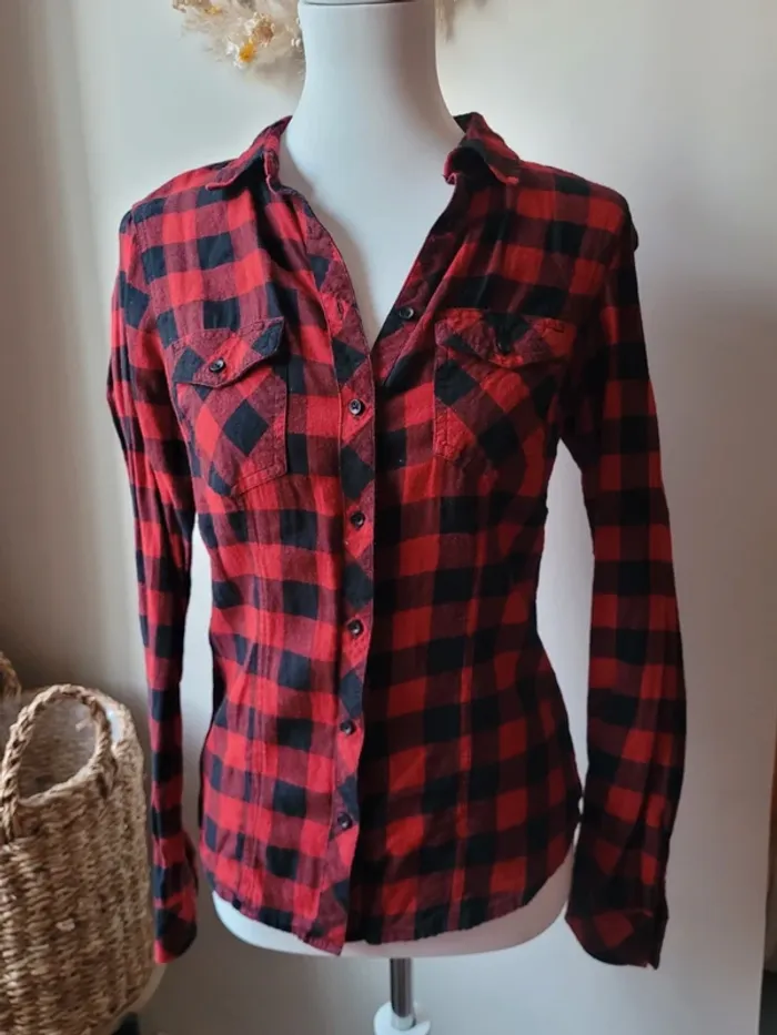 Chemise à carreaux Tally Weijl Taille S