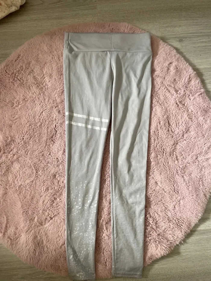 Legging sans marque gris