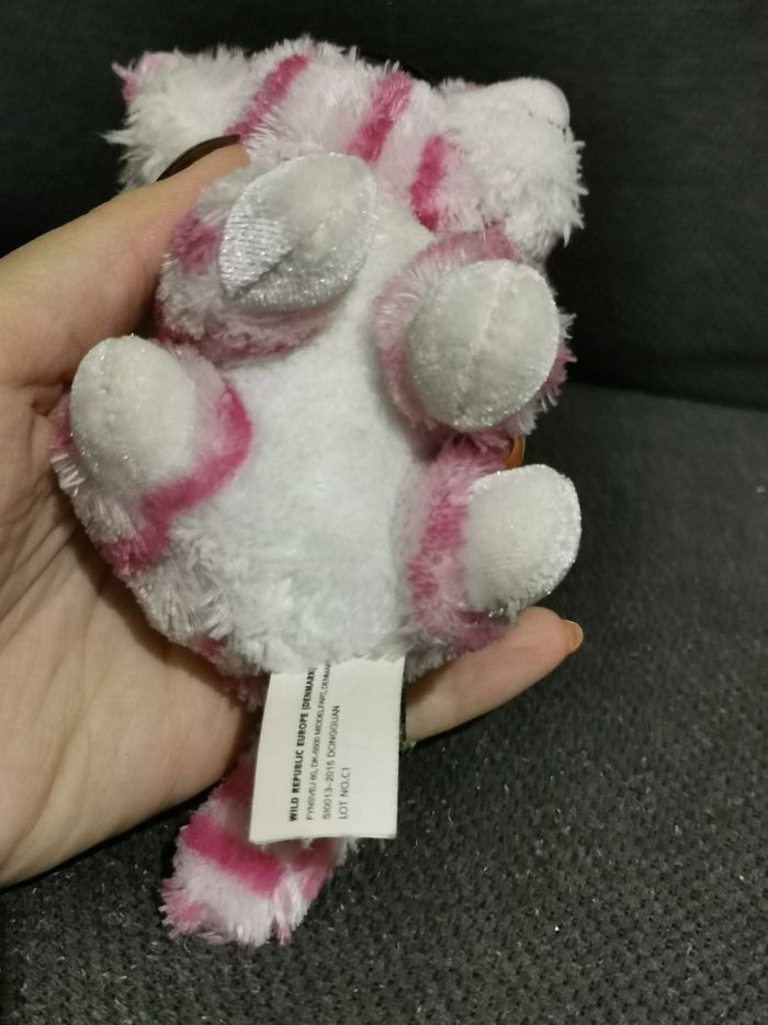 Peluche wild republic tigre rose - photo numéro 5