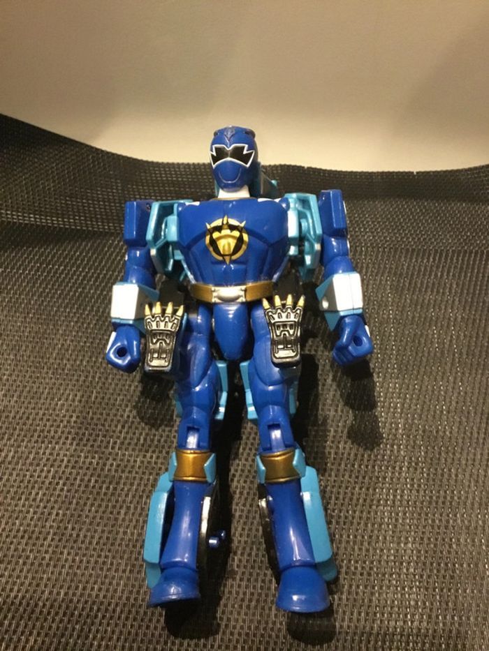 Power Rangers Dino Thunder figurine articulée 16cm ranger bleu Bandai 2003 - photo numéro 4