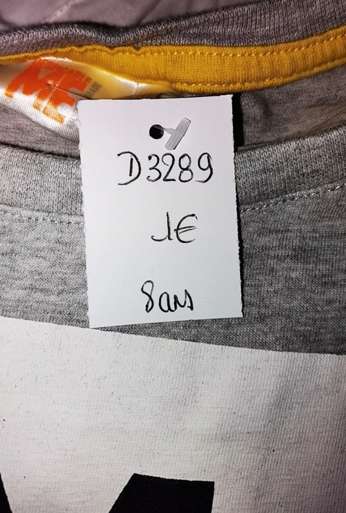D3289 - tee-shirt garçon 8 ans - photo numéro 3