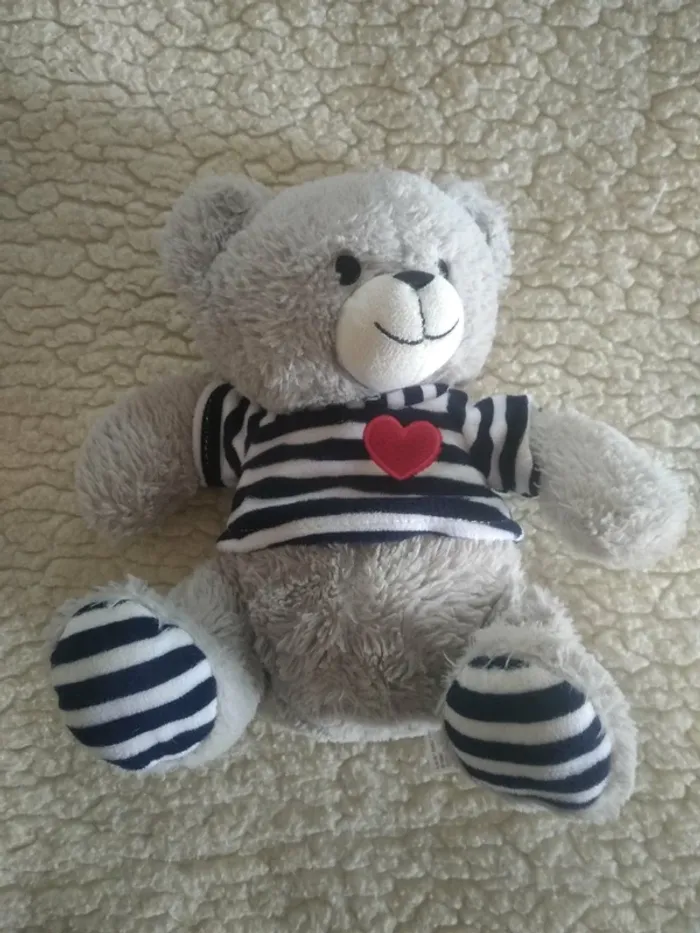 Peluche Ours grise