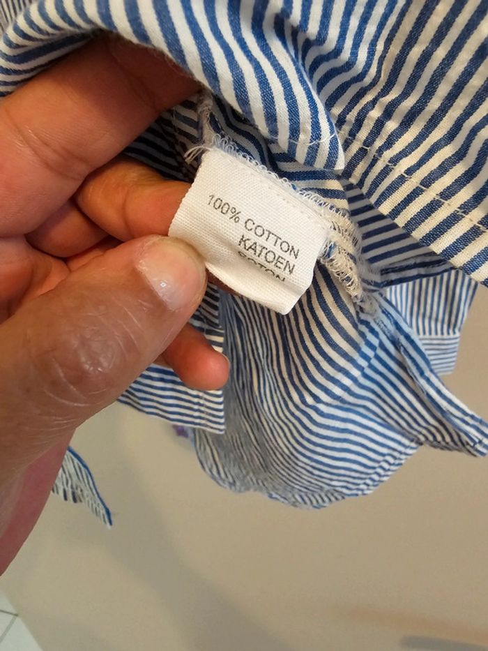 Chemise rayée Buissonnière & women Taille M - photo numéro 3