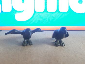Playmobil Animaux 2 corbeaux noirs