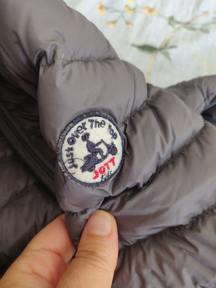 Veste jott taille 4-6 ans gris souris - photo numéro 7
