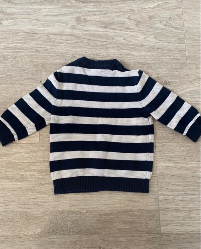 Pull manches longues marinières à rayures - photo numéro 3