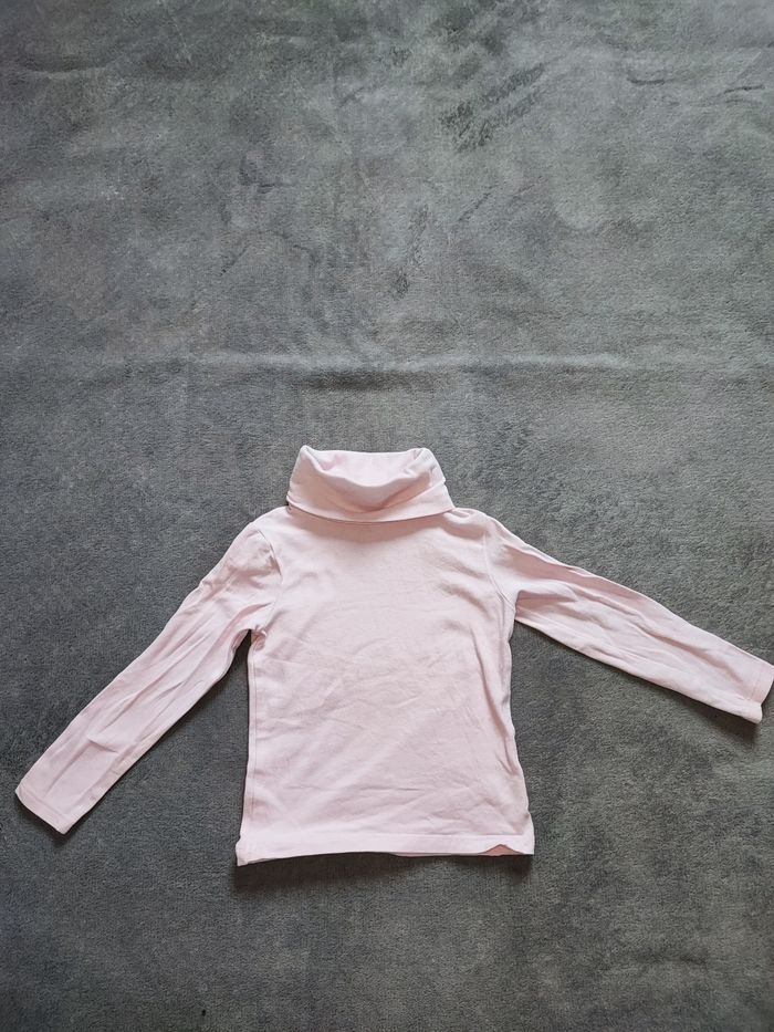 Lot de 2  tee shirt col roulé 3 ans ( 94cm) - photo numéro 2